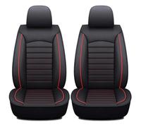2 Piezas Funda Asiento Coche para Toyota Land Cruiser 5seats 2016-2026, Cuero Funda Asiento Coche Delantera Interior Accesorios,C/Black-Red
