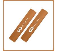 2 Piezas Funda Cinturon Coche para Infiniti Q50 Q50L Q60 QX50 QX55 QX60 QX80 Q70L QX70 QX30 ESQ FX35 30cm, Acolchadas Fundas Protectoras Cómodas Extraíble Acondicionamiento Interiorr Piezas