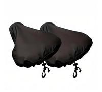 2 Piezas Funda de Sillín de Bicicleta para Trek Fuel EX (2000-2025), 300D Oxford Impermeable Protector de Asiento con Cordón Ajustable Ajuste,Black