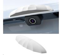 2 Piezas Funda para Cámara de Marcha Atrás Coche para Citroen C4 Grand Picasso II/Grand C4 SpaceTourer dal 2018, Protección Contra Salpicaduras Impermeable para Cámara de Marcha Atrás,White