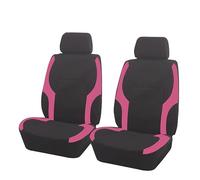 2 Piezas Fundas Asientos Coche para Citroen C1/C3/C3 Aircross / C3-XR / C3 Picasso/C-Elysee, Tejido EláStico Suave Antideslizante Funda De Asiento Delantero,Pink