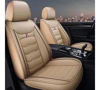 2 Piezas Fundas Asientos Coche para Jaguar E-Pace 2017-2023, Impermeable Transpirable Cubreasientos Auto Interior Accesorios,Beige