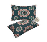 2 Piezas Fundas Cojines 50x70 cm Funda Cojin Etnica, Suave Fundas de Cojines Mandala Cojin Rectangular Cushion Covers, Cojine Cama Decorativos para Sofá Coche Decoracion Habitacion, Regalos -zt332