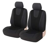 2 Piezas Fundas de Asiento de Coche para Benz GLB 7 Places (Avec poches Filet Des Deux côtés) 2020-2024, Fundas Asientos Delanteros Protector Asiento Cubreasientos Accesorios,A/Black