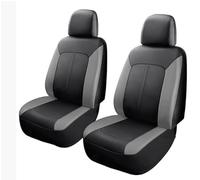 2 Piezas Fundas para Asientos Coche para Fiat 500/500E/500C/ 500L/500X/500X Sport/New 500 Electric, Adecuado para Asientos Delanteros ImpermeableSuave Al Tacto Cubreasientos Coche,2 Grey