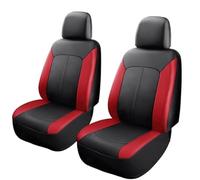 2 Piezas Fundas para Asientos Coche para Fiat 500/500E/500C/ 500L/500X/500X Sport/New 500 Electric, Adecuado para Asientos Delanteros ImpermeableSuave Al Tacto Cubreasientos Coche,4 Red