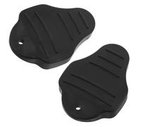 2 Piezas Fundas para Calas de Ciclismo Look Negras TPE para | Antideslizantes y Ligeras, Instalación Sencilla, para Ciudad y Montaña