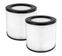 (2 piezas) FY0194 Filtro HEPA de repuesto compatible con purificadores de aire compactos Philips AC0820/30, AC0820/10, AC0830/10, AC0819/10, serie 800, filtro HEPA verdadero H13 (FY0194/30)