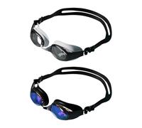 2 Piezas Gafas de Natación Adultos, Gafa Subacuáticas Antivaho de Silicona, Gafas Piscina Unisex, Gafa con Protección Antivaho y Anti-UV, para Competición Playa Deportes Acuáticos