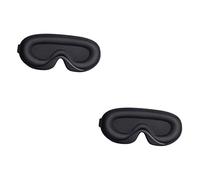 2 Piezas Gafas De Protección Para Hombres Venda Cubre Ojos Para Dormir Protección Ocular Para Dormir Antifaz Unisex Sombra Espuma De Memoria Tridimensional 3d