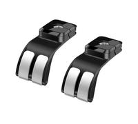 2 Piezas Ganchos para Asiento de Coche para Ford Focus MK4 / Kuga MK3 ST Line 2018-2024 2025, Ganchos para Reposacabezas Coches, Car Back Seat Hooks Percha Coche Accesorio Interior,Black