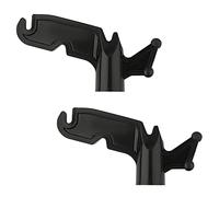 2 Piezas Ganchos para Poste de Extensión, 1,9cm de Diámetro Interior Multiusos Ganchos de Mango para Uso General Ganchos de Plástico para Colgar Cuerdas de Luces Comederos para Pájaros Cuerdas