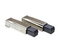 2 Piezas - GedoTec PROFESIONAL Amortiguador de puerta BLUMOTION almacenador intermediario la Bisagra 973A0500 para Blum mit Montaje angular Apagador Acero niquelado Calidad marca su Sala estar