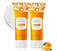 2 Piezas Gel exfoliante de naranja natural, Orange Exfoliating Gel, Gel Exfoliante Facial, For Deep Moisturizing Pore Cleansing, nutritivo, para Rostro y Cuerpo