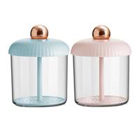 2 Piezas Generador de Espuma Rápido, Portátil y Ligero | Ps, PP y Abs, Uso Exterior en Viaje, Produce Espuma Limpiadora Profunda para Amigas