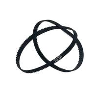 2 Piezas GT2 6mm Bucle Cerrado Correa Dentada De Goma Impresora 3D 252 260 264 268 270 274 278 280 284 288 290 292 294 300mm 2GT Correa Dentada Repuesto(2GT-264mm)