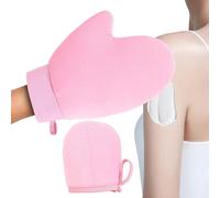 2 Piezas Guantes De Bronceado, Guante Aplicador Autobronceador, Lavable, Efecto Uniforme Para Protectores Solares, Lociones, Cremas, Manopla Autobronceadora Facial Y Corporal, Sin Rayas, Aterciopelada