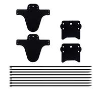 2 Piezas Guardabarros MTB para Bicicletas, Guardabarros para Bicicleta de Montaña Delantero y Trasero, Compatible con Ruedas de 20" a 29", Fácil Instalación, Material Duradero Resistente Temperaturas