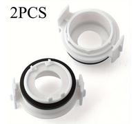 2 piezas H7 Bombillas LED para faros delanteros de coche, adaptador de soporte de base de retención para BMW E46 E65 E90 M3 328Ci