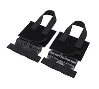 2 Piezas Hebilla Liberacion Rapida Chaleco, Juego de Suelta Rapida Chaleco Hebilla Mochila Repuesto Hebilla de Liberación Rápida al Aire Libre, Hebilla de Extracción Rápida Portátil de Nailon (Negro)