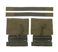 2 Piezas Hebilla Liberacion Rapida Chaleco, Juego de Suelta Rapida Chaleco Hebilla Mochila Repuesto Hebilla de Liberación Rápida al Aire Libre, Hebilla de Extracción Rápida Portátil de Nailon (Verde)