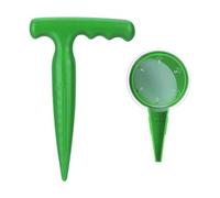 2 Piezas Herramienta Sembradora, Sembradora Manual de Plantas, Esparcidor de Semillas de Mano, Dispensador de Semillas, Sembrador Separadores, Herramienta de Siembra de Jardín, Para Jardín