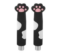 2 Piezas Imán de Uñas Ojo de Herramienta Magnética de Silicona | Forma de Pata de Gato, Hierro Integrado, Ligero y Portátil, para Manicura
