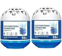 2 Piezas Indoor Air Purification Dust Removal Magics Box - Multi-Functional Air Magics Box Cleaner, Automatic Dust Collection Airs Purifier Magics-Box, Plant-Based, No Electricity For Pet Areas, Home