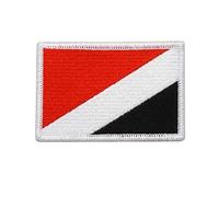 2 Piezas Insignia de parche bordado militar español con respaldo de gancho