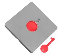 2 Piezas Interruptor de Alarma Manual de Emergencia Tipo 86 | Panel contra Incendios, Reinicio Manual y Activación Rápida, para Hospitales y Escuelas, Instalación Fácil