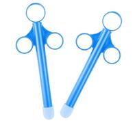 2 Piezas Jeringa Aplicadora De Lubricante Jeringas Con Punta Redondeada Suave Jeringa Portátil Pequeña Aplicador De Lubricante Personal Jeringa De Vaginal Anal Para Hombres Mujeres Parejas