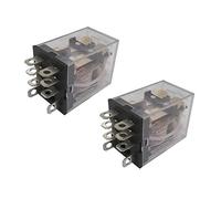 2 Piezas JQX-13F(D) 2Z AC 12V 10A Relé electromagnético miniatura de alta potencia