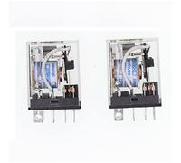 2 Piezas JQX-13F(D) 2Z DC 220V 10A Relé electromagnético miniatura de alta potencia