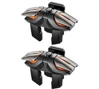 2 piezas Juego de disparadores - Accesorios de tiro del teléfono, disparadores de juegos portátiles | Adaptadores telefónicos L1R1, controladores de luz de pantalla, Teclas tácticas de juego de juegos