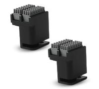 2 Piezas Juego de Herramientas de Limpieza de Boquillas de Silicona Panda Brush XP para Bambu Lab P1P/P1S/X1/X1C/X1E Impresora 3D,Cabezales de Doble Cepillo Repuesto de Boquillas de Silicona Cepillos