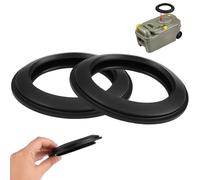 2 Piezas Junta Goma Inodoro para Thetford, 11 cm Junta Impermeable de Repuesto Compatible con Thetford C200, C250, C260, C400, C2, C3, C4 para Sustitución de Inodoros de Autocaravanas y Campings
