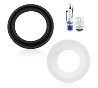 2 Piezas Juntas Cisterna para Geberit Válvula de Descarga, Junta de Recambios Elevadora 63x32 mm y Base 68x46 mm Antigoteos y Fugas para 816.418.00.1 818.109 240.282.00.1 890.615