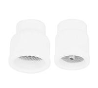 2 piezas Kit de copa de soldadura de cerámica 10# 12# herramienta manual para pistola de soldadura por WP-17/18/26/9/20 Agon