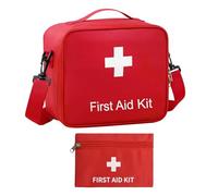 2 Piezas Kit Primeros Auxilios VacíO Tela Oxford Botiquin De Primeros Auxilios Impermeable Y Resistente Al Polvo Botiquin Para La Familia, Viajes Y Aventuras Al Aire Libre