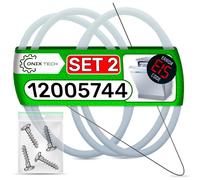 2 Piezas Kit Reparación Junta Sumidero Bomba Lavavajillas Ø182mm para Bosch