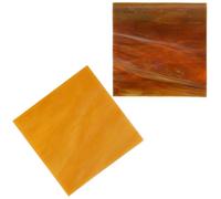 2 Piezas Láminas de Vidrio Coloreado para Arte de Pared y Mosaicos | Vidrieras Decorativas de Catedral, para Manualidades DIY y Proyectos Artísticos, Acabado Bello