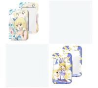 2 piezas Lanyard Portartarjetas Fairy Lucy Erza Tail Animado | Para Tarjetas de Identidad, Llaves, Oficina, Escuela, Transporte (8)