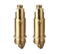 2 Piezas latón de Recambio para desagüe de Lavabo,tapon Lavabo Click clack,Tornillo de Tapón con Mecanismo de Resorte para Fregadero,Repuesto Lavabo y Bañera