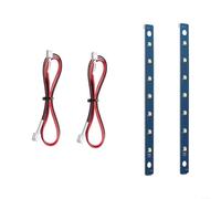2 piezas LED Lichtboard Ersatzkit para 5M/5M Pro 3D Impresora 3D, 24 V Plug and Play, juego de tiras de luz, alto brillo, fácil instalación, azul