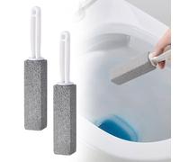 2 Piezas Limpieza Piedra Pomez, Bloque para Limpieza WC Piedra Pómez Limpiadora Cleaning Block WC Limpiador de Inodoros Piedra Pomez, Limpiador de Inodoro contra Cal y Sarro Persistente