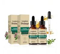 2 Piezas Linfático Gotas - Apoya la Absorción del Sistema Inmunológico - Equilibrio y Bienestar - para Lipedema, Piernas Cansadas y Presoterapia | 60 ml