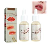 2 Piezas Lip Oil, Voluminizar Labios, Brillo de Labios Lifter Gloss, Lip Plumper, para Labios Más Suaves y Duraderos, Brillos de Labios para Brillante Hidratante, Elimina Arrugas