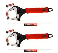 2 Piezas LLAVE DE ANCHA 6"+8