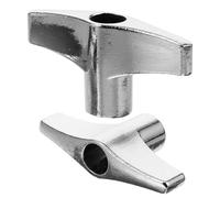 2 Piezas Llave de Batería de 6mm para Afinar Tambores, Plata | Hierro Plateado, Reparación de Set y Montaje Rápido, para Bateristas y Percusionistas, Accesorio
