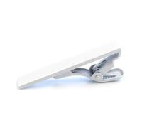 2 piezas, longitud 4 cm, clip de corbata formal para hombre, barra fina de aleación de cobre brillante, hebilla de corbata fina, accesorio para traje de boda,4 cm
